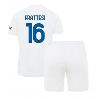 Inter Milan Davide Frattesi #16 Bortatröja Barn 2023-24 Kortärmad (+ Korta byxor)